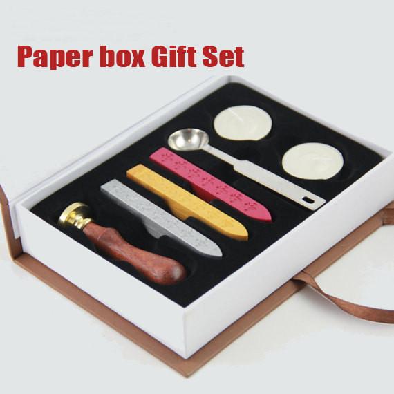 Ghost Wax Seal Stamp Custom Sealing Wax Stamp Kit Personalized Gifts :  VEASOON