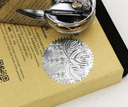 50 pcs Foil Seal Stickers/ Wedding Stickers/Gold, Silver, Red Envelope Seals/ Embosser seal Stickers