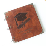Personalized Graduation Engraved Photo Album/ Scrap booking Album /Graduation gift /Wedding Guestbook/ leather photo album/CPA001