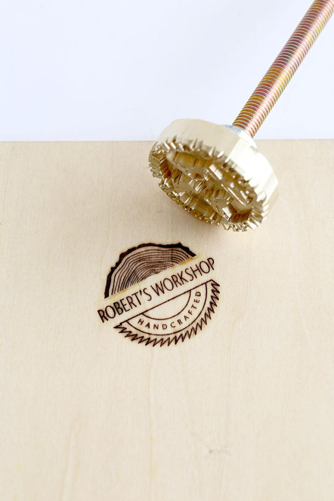 Woodworking shop branding iron