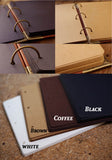 Custom Travel log Engraved Photo Album/Adventure Photo album/ Kraft Scrapbook Album // guest book