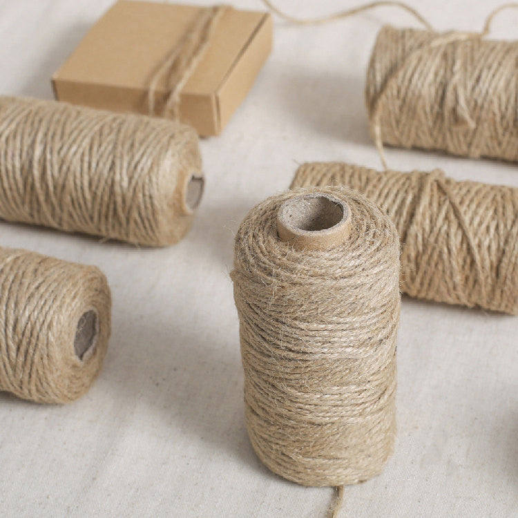 50 Meter vintage natural JUTE Twine String for crafting, gift