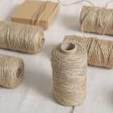 50 Meter vintage natural JUTE Twine String for crafting, gift wrapping, packaging, invitations