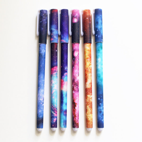 Galaxy Fine Tip Pens 0.38mm in Ink Pack of 6