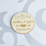 Wood Magnet Save The Date