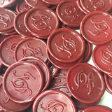 Custom self adhensive wax seal stickers