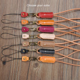 Leather Lanyard , Leather key holder, ID badge lanyard, key strap, Leather neck strap