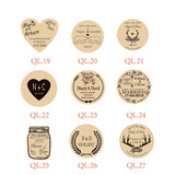 Personalized Mason Jar Save the Date Magnets