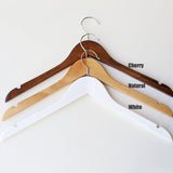 Custom Wedding Hanger, wedding dress hanger with date and last name ,custom rustic wedding hanger with bow, personalized hanger for wedding dress on natural wood