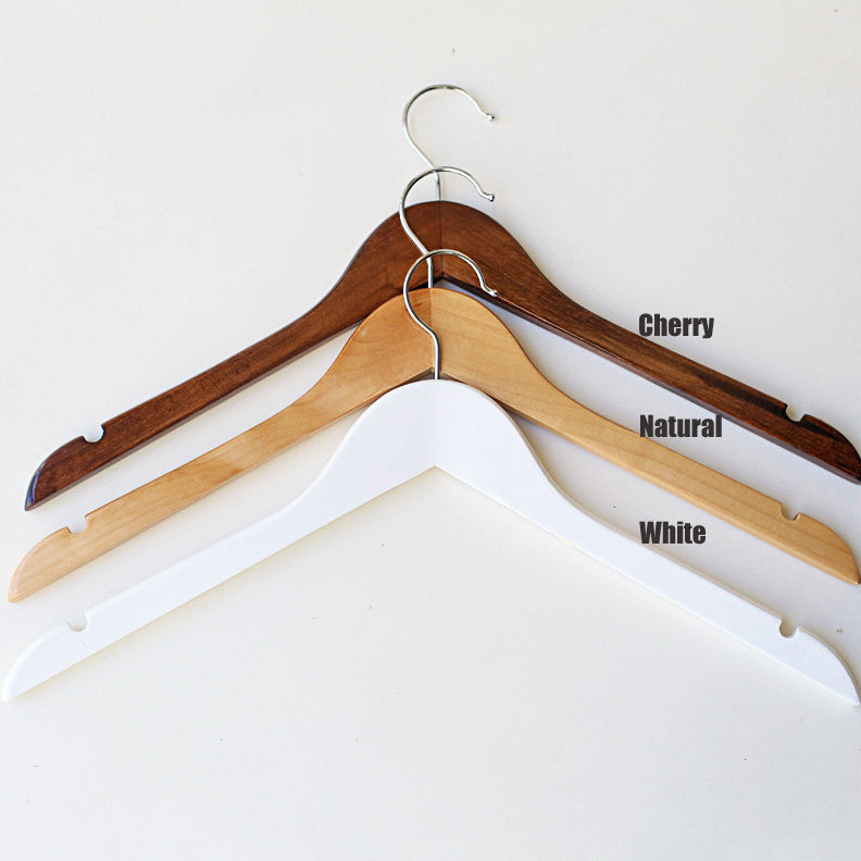 Wooden Clothes Hangers, Custom Wood Hangers