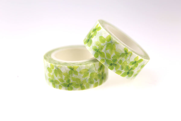 Leaves Washi Tape/Striped Washi / Masking tape/ japanese washi tape/Planner Supplies/OT034