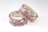 Pink Cherry Blossom Flower washi tape/sakura washi tape/floral washi tape/chinese washi tape