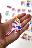 Sailor Moon  sticker set/ Planner Stickers/ Filofax Stickers/Lap top stickers/Scrapbook Sticker
