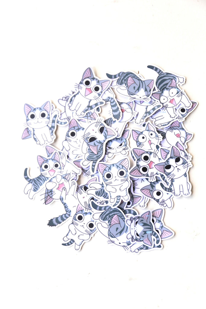 Kawaii Cats  sticker set/ Planner Stickers/ Filofax Stickers/Lap top stickers/Scrapbook Sticker/OS023