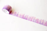 Purple floral   Washi Tape/Striped Washi / Masking tape/ japanese washi tape/Planner Supplies/OT0101