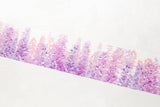 Purple floral   Washi Tape/Striped Washi / Masking tape/ japanese washi tape/Planner Supplies/OT0101