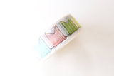 Colorful Banner  Washi Tape/Striped Washi / Masking tape/ japanese washi tape/Planner Supplies.OT083