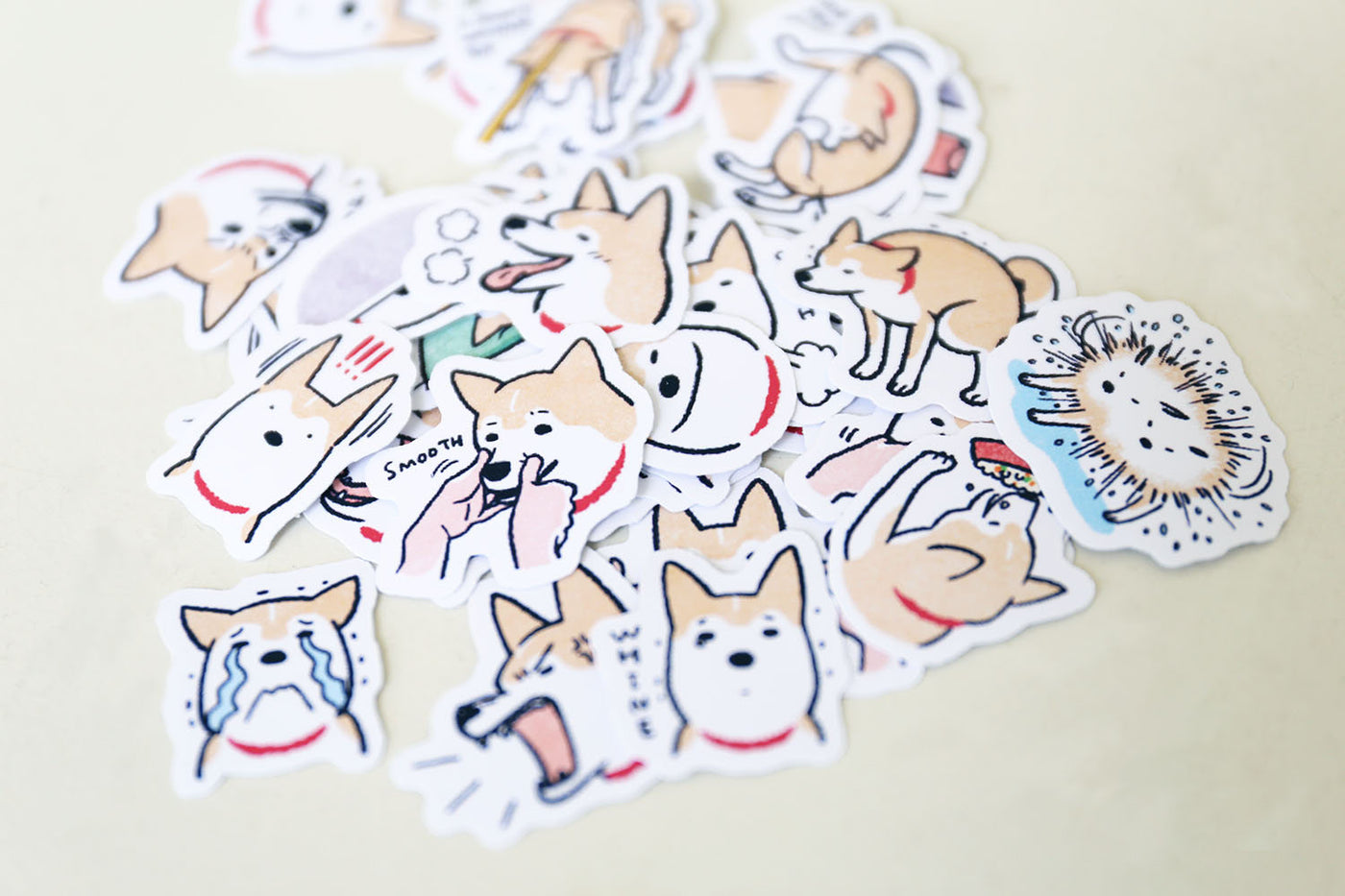 Shiba   stickers set/ Planner Stickers/ Filofax Stickers/Lap top stickers/Scrapbook Sticker/OS057