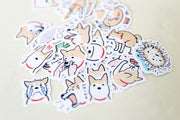 Shiba   stickers set/ Planner Stickers/ Filofax Stickers/Lap top stickers/Scrapbook Sticker/OS057