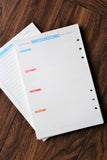 A5 Planner Inserts /Weekly Inserts /Monthly Inserts/Daily grid/To do list/