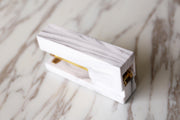 Acrylic Marble & Gold Stapler,Modern Office Desk Accessory,Acrylic stapler, office gift idea, minimalist gift idea