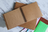 Spiral  Large Kraft Scrapbook Album,Instax photo album, DIY Blank album, wedding album, Kraft Scrapbook album,
