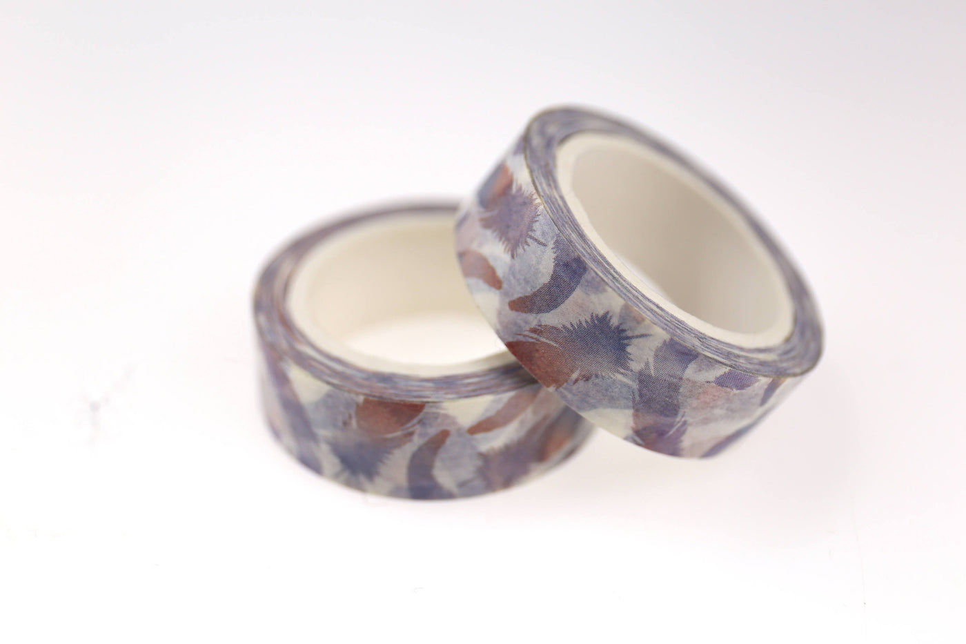 Feathers Washi Tape/purple deco Washi / Masking tape/ japanese washi tape/Planner Supplies/OT027