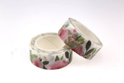 Blossom Washi tape/ Floral Washi Tape/Striped Washi / Masking tape/ japanese washi tape/Planner Supplies/OT016