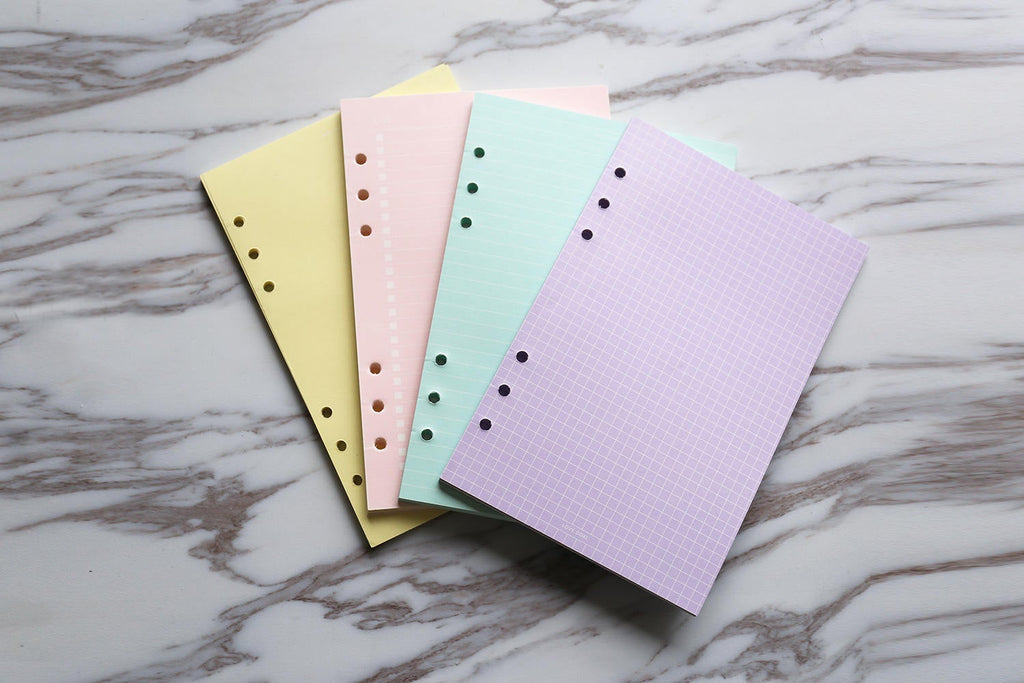 A5 Planner Inserts /colorful Inserts /personal size lined Inserts/ /To –  DokkiDesign