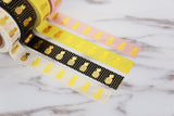 Gold foil Washi Tape/Pineapple Washi Tape / Masking tape/ japanese washi tape/Planner Supplies/OT0109