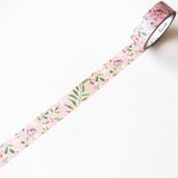 Pink branch Leaves Washi Tape/flowers Washi tapes / Masking tape/ japanese washi tape/Planner Supplies/OT006