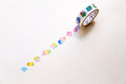 Galaxy Dimond Washi Tape/ Floral Washi Tape/Striped Washi / Masking tape/ japanese washi tape/Planner Supplies/ot0123