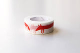 Cute Fox Washi Tape/ Floral Washi Tape/Striped Washi / Masking tape/ japanese washi tape/Planner Supplies