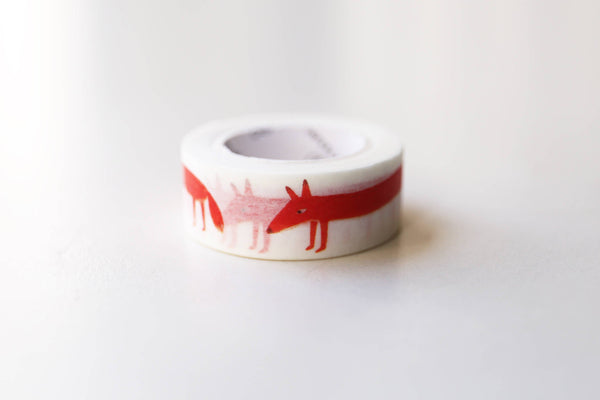 Cute Fox Washi Tape/ Floral Washi Tape/Striped Washi / Masking tape/ japanese washi tape/Planner Supplies