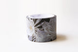 Floral Washi Tapes/ white flower Washi Tape/Striped Washi / Masking tape/ japanese washi tape/Planner Supplies/OT0104