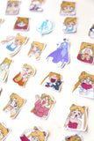 Sailor Moon girls sticker set/ Planner Stickers/ Filofax Stickers/Lap top stickers/Scrapbook Sticker/OS061