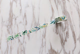 Bamboo leaves Washi Tape/bamboos watercolour deco washi tape/ Masking tape/ japanese washi tape/Planner Supplies/OT021