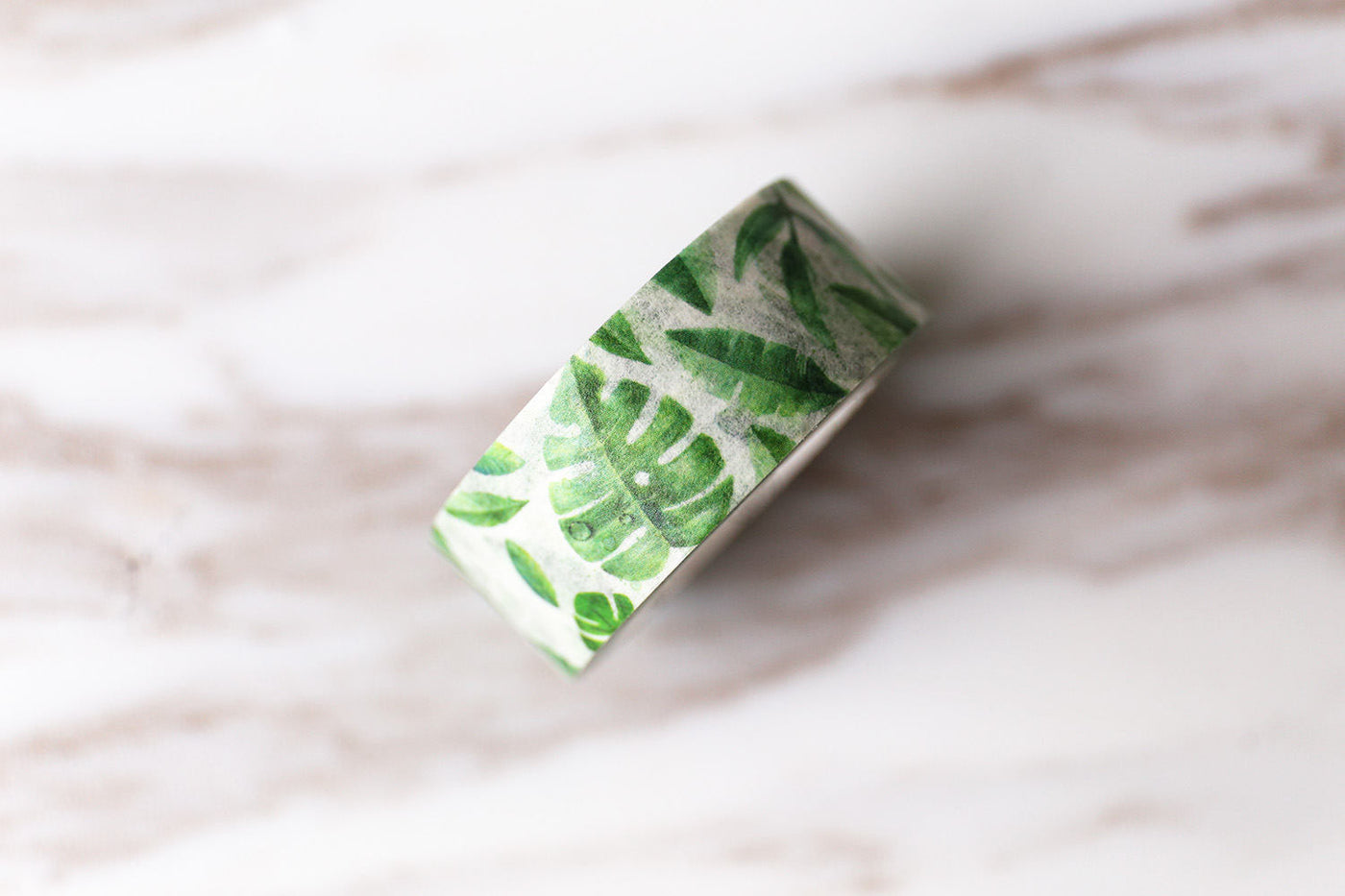 Tropical Forest Japanese Washi Tape / tropical leaves deco washi tape/ Masking tape/ japanese washi tape/Planner Supplies/OT056