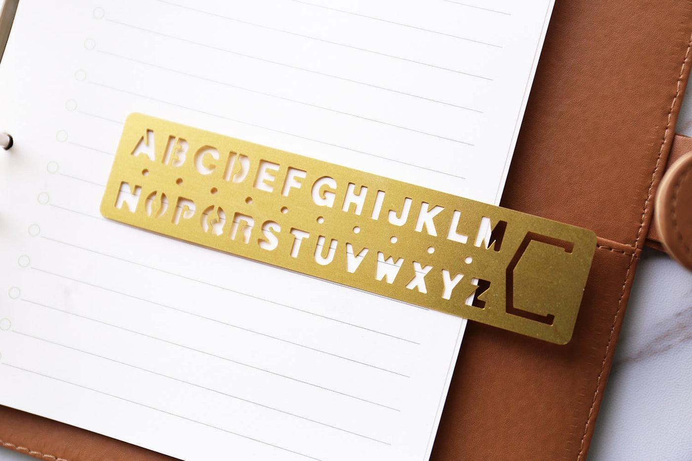 Number Brass stencil, metal letter Stencil, Drawing Ruler, kawaii stationery, metal bookmark, Back to School,travelers notebook accessories