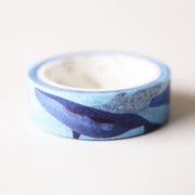 Whales Washi Tape/Striped Washi / Masking tape/ japanese washi tape/Planner Supplies/OT0103