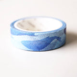 Whales Washi Tape/Striped Washi / Masking tape/ japanese washi tape/Planner Supplies/OT0103