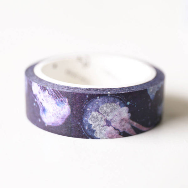 Jelly fish Washi Tape/Striped Washi / Masking tape/ japanese washi tape/Planner Supplies.OT093