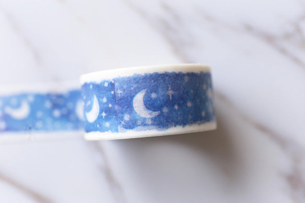 star Washi tape,/sky Washi tape, moon tape Washi Tape /Night washi tape/ Masking tape/  japanese washi tape/planner tape/OT071