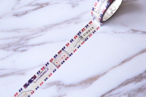 Vintage envelope Washi Tape/Vintage Washi Tape/15mmx7m old Washi Tape/ Masking tape/  japanese washi tape/planner tape/OT066