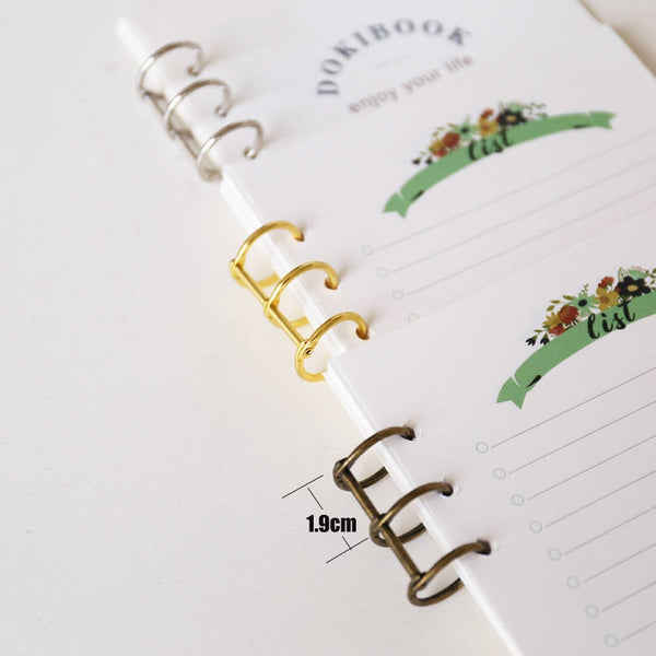 A5 A6 Planner Binder/planner binder ring, / Planner Binder Cover/ Ring Binder filofax style planner/