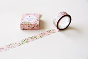 Pink branch Leaves Washi Tape/flowers Washi tapes / Masking tape/ japanese washi tape/Planner Supplies/OT006