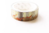 Fox Forest  Washi Tape/autumn  tapes/ Masking tape/ japanese washi tape/Planner Supplies/OT063