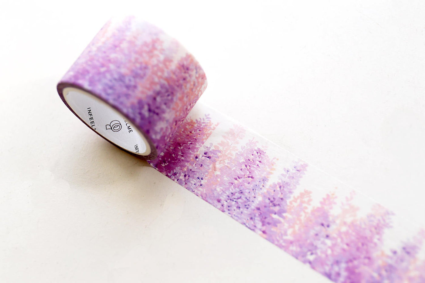 Purple floral   Washi Tape/Striped Washi / Masking tape/ japanese washi tape/Planner Supplies/OT0101