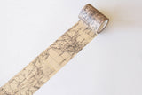 Vintage world Map Washi Tape/vintage paris Washi / Masking tape/ japanese washi tape/Planner Supplies/OT073
