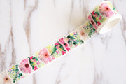 Floral  Washi Tape/Striped Washi / Masking tape/ japanese washi tape/Planner Supplies.OT084